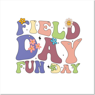 Field Day Fun Day 2024 Field Day Teacher Student Kids, Happy Field Day, Last Day Of School Posters and Art